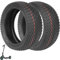 VOLOHAS 60/70-6,5 Tubeless Reifen für Ninebot Max G30/G30D/G30D2 Elektroroller 10x3,0-6,5 Schlauchloser Reifen 10 Zoll Zubehör Explosionsgeschützte Verdickte Straßenreifen Ersatzräder (2 Stück)