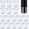 HNYYZL Chair Leg caps,25mm,16 PCS,Chair Leg Floor Protectors,Rubber feet for Furniture,Chair Leg Tips Rubber (Clear)