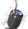 VOSFEEL Cassa Bluetooth Portatile, 15W Altoparlante Bluetooth Wireless Potente, 18h, Bassi Speaker con Luce LED, 360°Suono Stereo, Impermeabile IPX6, TF, AUX, Casa, Esterno, Feste, Viaggi
