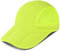 GADIEMKENSD Folding Running Men Hat Long Brim Golf Hats Quick Dry Baseball Caps Unstructured Breathable Light Cooling Cap Adjustable Trucker Hat for Outdoor Sport Hiking Workout Gym Fluorescent Green