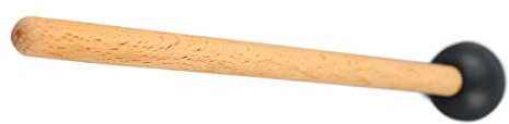 Rankomu Bass Drum Percussion Schlägel Schlagzeug Schlagzeug Schlägel Antislip Bass Drum Percussion Stick Holz Musical Drumstick mit Softfilz 21cm Lang Ideal für Drumming und Percussion Instrumente