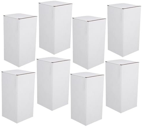 Garneck 10pcs Large Moving Boxes Wine Boxes Cardboard Corrugated for Packaging Moving