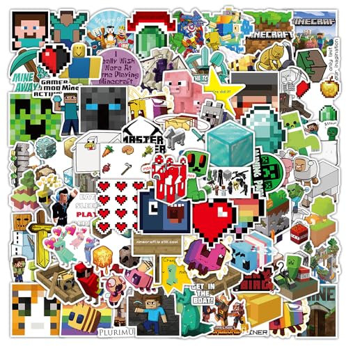 Aufkleber Kinder, 100 Stück Wasserfeste Stickers für Skateboards, Helme, Water Bottle, Tablets, Schultaschen, Kühlschränke, Fahrräder, Türen, Tischplatten