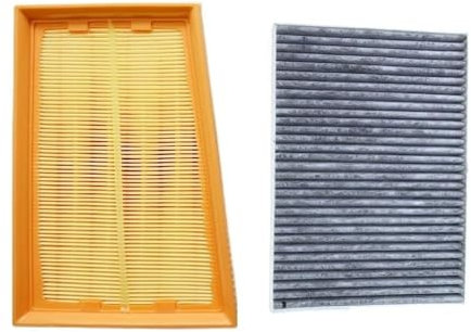 LHMM Filtro Abitacolo a Carbone Attivo per Nissans X-Trail Qashqai 2.0L 2008-2015 - Elimina Allergeni & Odori | Riduce l'Appannamento | Protegge l'Aria Condizionata | Ricambio Auto,2pcs