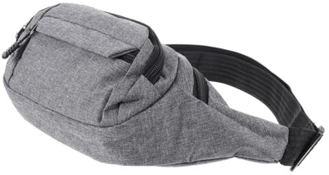 DECOMELODY 2 Stück Multifunktionale Sport Bauchtaschen Oxfordstoff Verstellbare Umhängetaschen für Herren für Jogging Reisen und Alltag