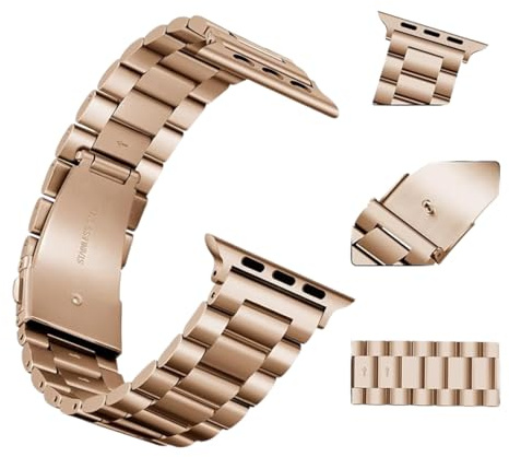 LAMBARDAR Compatible with Apple Watch Straps 46 45 42 49, Metal Stainless Steel Band for iWatch Ultra SE 3/2/1/Series 11/10/9/8/7/6/5/4/3/2/1