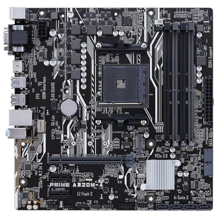 For PRIME A320M-A Supporto scheda madre 5600 5700X 5700x3D 5800x3D DDR4 3200 + (OC) M.2 PCIe 3.0 AM4 HDMI mATX For ASUS, Parti