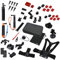 Rollei 21643 Actioncam Zubehör Set Sport XL - 49-teiliges Zubehör Set, inkl. Tasche, Mini Stativ und Selfie Stick, kompatibel mit allen Rollei und GoPro Actioncams