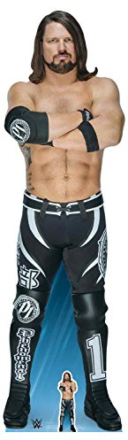 STAR CUTOUTS LTD Aj Styles Aka Allen Neal Jones, Cardboard, multicolour, 180 x 52 x 180 cm