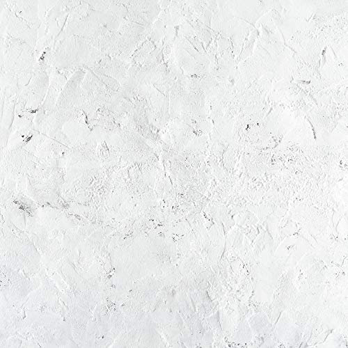 PrintYourHome Fliesenaufkleber für Küche und Bad | Dekor Putz Grob Weiß | Fliesenfolie für 15x15cm Fliesen | 14 Stück | Klebefliesen günstig in 1A Qualität