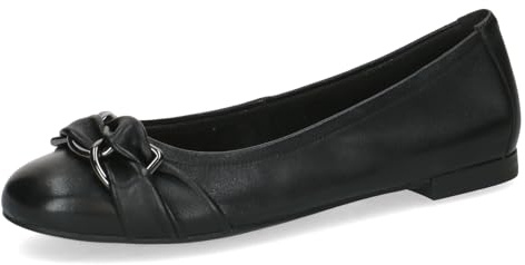 CAPRICE Ballerina 9-22114-46 schwarz G-Weite