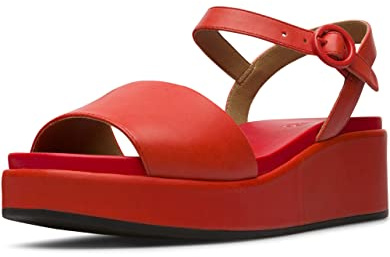Camper Misia K200564 Women's Sandal, Red 030, 5 UK