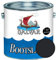 Halvar 2-K GLÄNZEND Yachtlack Weiß/Grau/Schwarz RAL 9001-9018 Bootslack für GFK/Polyester/Kunststoff 2-Komponenten Lack inkl. Härter (1 L, RAL 9011 Graphitschwarz)