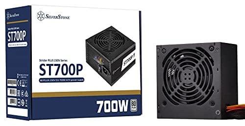 Silverstone SST-ST700-P - Strider Serie, 700W 80 Plus ATX PC-Netzteil mit 120 mm-Lüfter