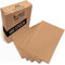 Japun - blanko Postkarten, Kraftpapier-Karten Set (100 Stück) zum Selbstgestalten, beschriften oder bedrucken | 300 g/m² - DIN A6-105 x 148 mm - braun