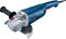 Bosch Professional Winkelschleifer GWS 22-180 J (Leistung2.200 Watt, inkl. Zweilochschlüssel, Aufnahmeflansch, Spannmutter, Abdeckschutz, Zusatzhandgriff)