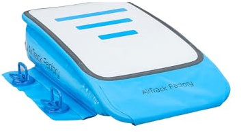 Sport-Thieme AirBoard Boost | Luftbefülltes Sprungbrett | Platzsparend, leicht zu transportieren | Vinyl | 120x60x30 cm | Blau-Grau