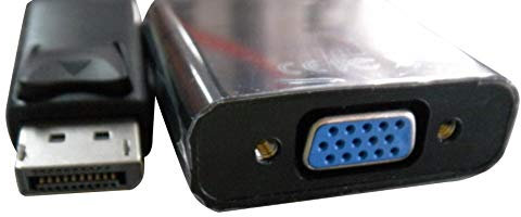 Cable, enchufe DP al receptáculo VGA, negro, 1M, cables VGA