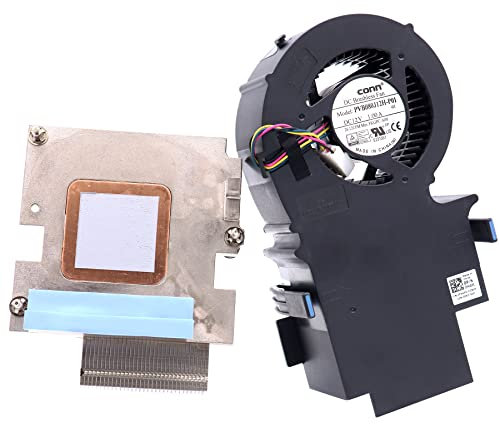 Deal4GO Update 65W to i7 i9 CPU Cooling Fan with HEATSINK Assembly FKGPC 0FKGPC KJ6KH 0KJ6KH Replacement for Dell Precision 3240 Compact Workstation