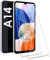 gugar 2X Panzerglas für Samsung Galaxy A14 4G / 5G Schutzfolie, Panzer Schutz Glas Panzerfolie für Samsung Galaxy A14 Schutzglas, Gehärtetem Glas Displayschutz für Galaxy A14 Folie [2 Stück]