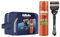 Gillette Proglide Fusion KIT REGALO, 2 LAMETTE DA BARBA + 1 manico, 1 SCHIUMA DA BARBA Sensitive, 1 ASTUCCIO DA VIAGGIO, Idea Regalo Uomo