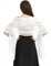 heekpek Schal Damen Elegant Stola Damen Festlich Leicht Transparenter Glitzer Tücher und Wickel für Damen Premium Polyester Seidenschal Damen Ganzjährig, Weiss