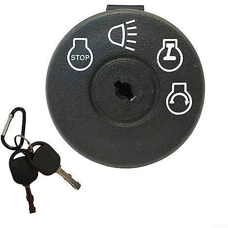 AIDNTBEO Interrupteur à clé d'allumage avec clé pour tracteur tondeuse à gazon 725-1741 925-1741