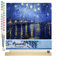 Figured'Art Peinture par Numéro Adulte Van Gogh Nuit Etoilée sur le Rhône - Activité Manuelle Kit de Loisir Créatif DIY Numéro d'Art Complet - 40x50cm avec châssis en bois à monter