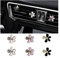 JNNJ 6 Stück Gänseblümchen Auto Lufterfrischer Lüftungsclips, Daisy Car Air Vent Diffusor Clips, Auto Lufterfrischer Clip Innen Deko Anhänger Bunte, Zubehör(Mehrfarbig)