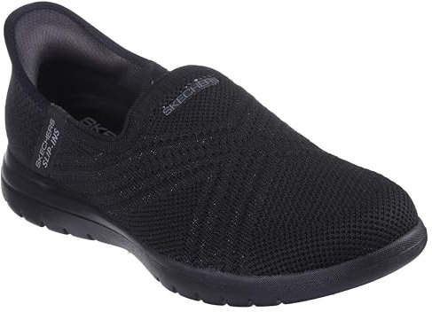 Skechers Damen ON-The-GO Flex Excellency Sneaker, Black, 41 EU