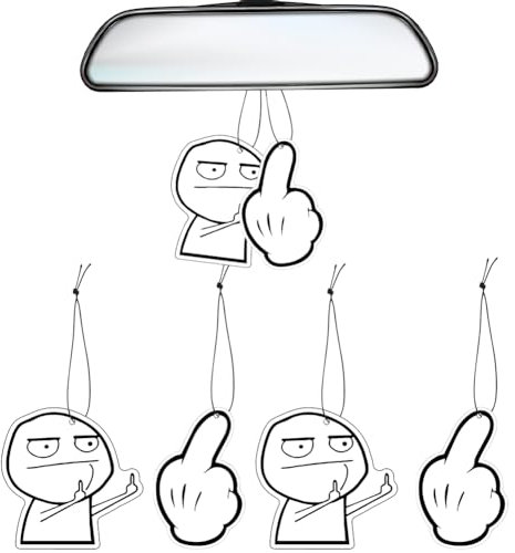 Auto Lufterfrischer 4 Stück Duftbaum Auto Rückspiegel Auto Lufterfrischer Car Air Freshener Duftbaum Set Auto Hanging Anhänger Räucherstäbchen für Männer Frauen Geschenk