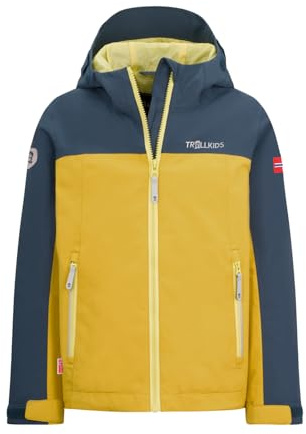Trollkids Kids Telemark Jacket 98, Dark Navy