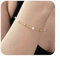 Aidenn Perlenarmband Damen Gold Perlen Armband，Pearl Bracelet für Brautjungfer Hochzeit Abschlussball Mädchen Perlenschmuck