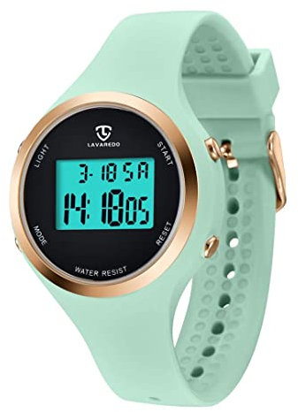 BEN NEVIS Armbanduhr für Kinder Mädchen - Digital Kinder Uhr Sports Outdoor Silikonarmband mit Wecker/Stoppuhr/LED-Licht/Stoßfest/Datum,Elektronische Kinderuhren
