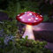 Garden Mile Solar LED Mushroom Light Outdoor Autumn Lighting Decorations Light Up Toadstool Ornament for Garden Autumn Lighting Decorations for Outdoors Large Garden Lamp