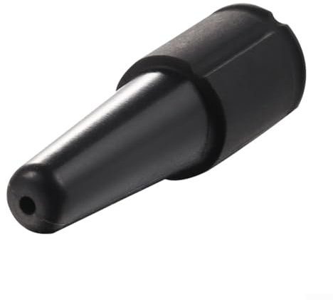 Buse de rechange pour machine à café en acier inoxydable et silicone (noir)