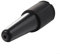 Buse de rechange pour machine à café en acier inoxydable et silicone (noir)