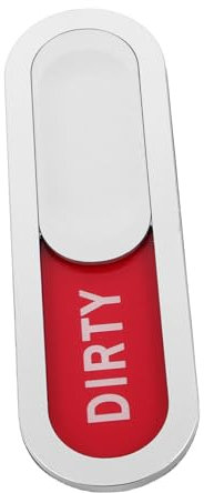 Vaguelly Magnetische Geschirrspüler Aufkleber Magnetisches Schild Für Geschirrspüler Magnetisches Geschirrspüler Schild „Sauber Schmutzig“ Geschirrspüler Magnet Geschirrspüler Magnet