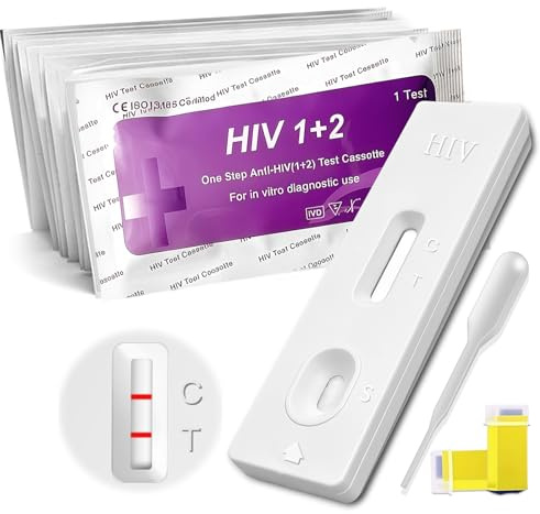 5x Autotest HIV, Autotest Rapido, Facile da Usare, Affidabile