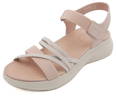 Meik Mangni Sandali Donna Estive 35-42 EU | Punta Aperta,Sportivi,Traspiranti,Comodi Scarpe