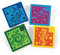 Meerestiere Schiebe-Puzzle in 4 Motiven 12 Stück als Mitgebsel für den Kindergeburtstag mit Palandi® Sticker