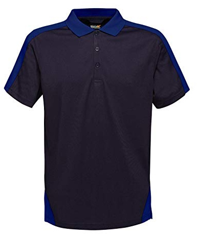 Regatta Herren Professionelles Poloshirt, Kontrastierend, Schnell Transportierend, mit Knopfausschnitt Professionelles Poloshirt mit kontrastierendem Coolweave-Design (1er Pack)