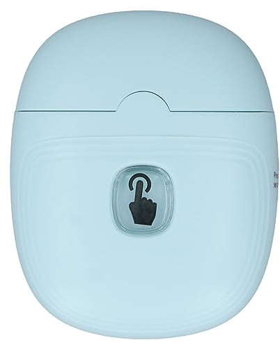 Elektrischer Sicherheits-Nagelknipser, Elektrischer Automatischer Nagelknipser, Wiederaufladbarer Intelligenter Sicherheits-Nagelschneider für Babys und Erwachsene (Blau)