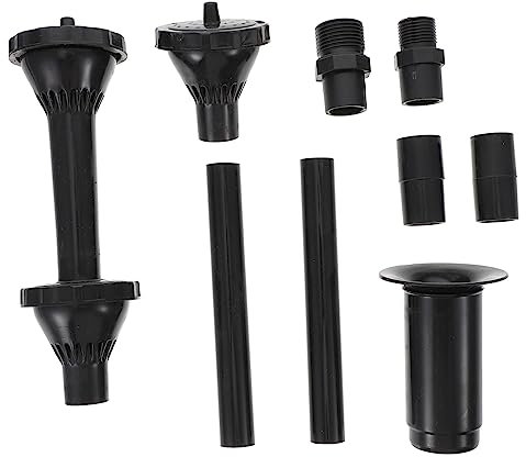 BESPORTBLE Pilz-wasserbrunnen-düsen-set 9-teilig Tauchpumpen-düsen Ausziehbarer Brunnen Für Teich