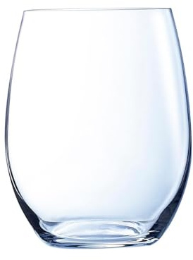 Chef & Sommelier Primary Krysta Eco Gläser, 6 Stück, 44 cl, kühlschrankgeeignet, nicht mikrowellengeeignet, 100% gesundes Material