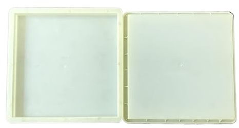 Moldes Para Cemento 1 Uds. Molde de ladrillo antiguo de cemento, molde cuadrado for hacer caminos de jardín, molde de ladrillo tallado en 3D, moldes de pavimentación de plástico de hormigón antidesliz