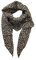 FASHION YOU WANT XXL Tuch Musselin Tuch Damen Leo Dreieck Made Italy 195 x 72 cm für alle Jahreszeiten geeignet Halstuch leoprint Schal Baumwolle (S09)