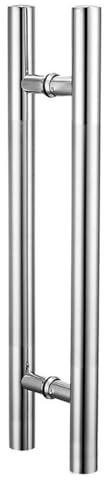 XRPOUXMTE Edelstahlgriff für den Innen- und Außenbereich, Push-Pull-Türgriff, Glastür, Holztür, Metalltür, Schiebetürgriff, Hardware-Zubehör