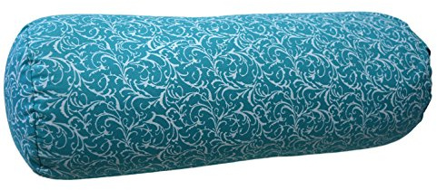 Tvamm Lifestyle Yoga Bolster 65x22 cm 2018, Yin Yoga, Rucken, Meditation Kissen mit Buchweizenschale gefüllt