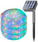 EHOFUN 100LED Rope Lights Outdoor, Waterproof 39FT Solar Powered 8Mode Tube Strip Light Copper Wire Fairy String Lights for Garden Yard Party Wedding Christmas Decoration(Multicolor)